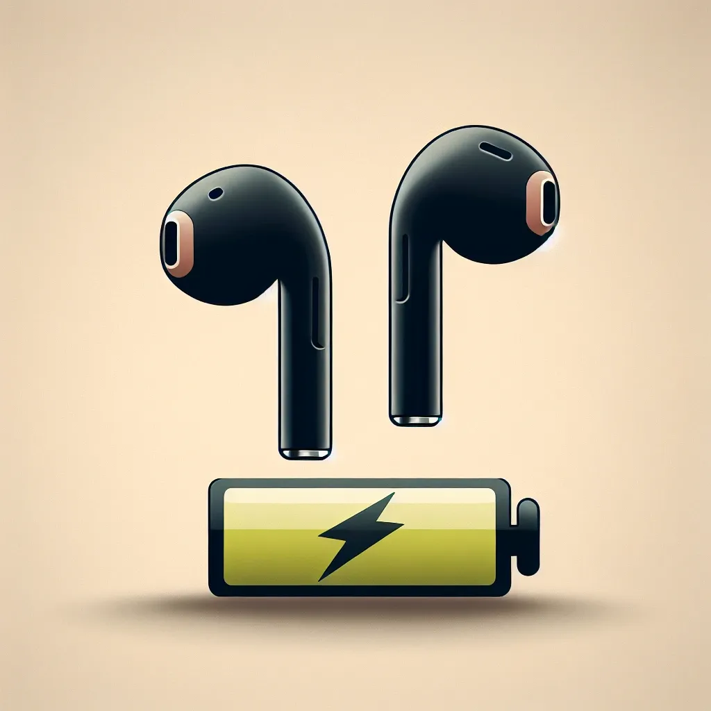 "Ilustrasi cara mengatasi masalah masa pakai baterai pendek pada earbud JBL, menunjukkan langkah-langkah perawatan dan pengaturan yang tepat untuk meningkatkan durasi penggunaan earbud."