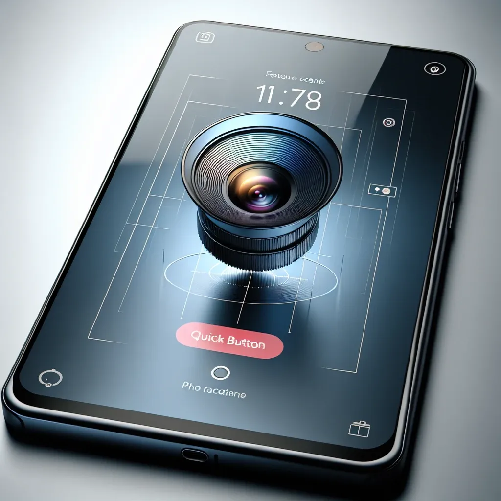"Desain Oppo Find X8 Pro dengan inovasi tombol kamera 'Quick Button', menampilkan smartphone elegan berwarna hitam, dengan fokus pada fitur kamera yang inovatif dalam artikel tentang teknologi terkini."