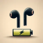 "Ilustrasi cara mengatasi masalah masa pakai baterai pendek pada earbud JBL, menunjukkan langkah-langkah perawatan dan pengaturan yang tepat untuk meningkatkan durasi penggunaan earbud."