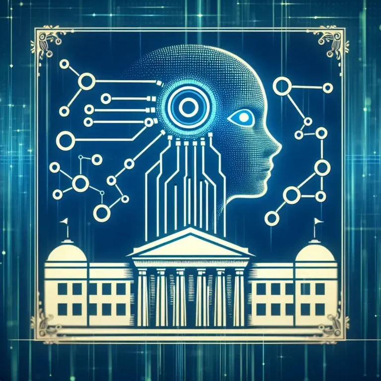 "Ilustrasi penggunaan AI dalam mengidentifikasi dan mengklasifikasikan API endpoint rentan di instansi pemerintah untuk meningkatkan keamanan siber."