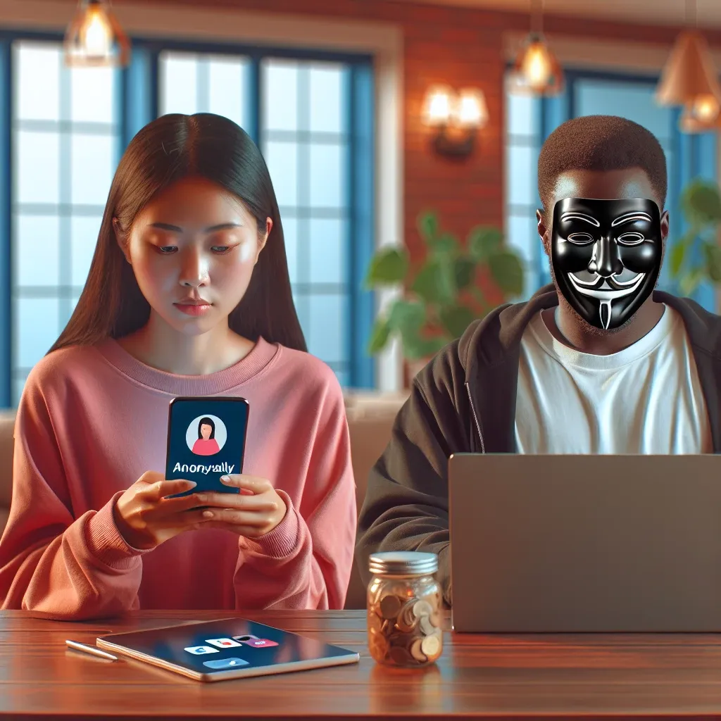 "Pengguna Instagram yang menggunakan Instagram Story Viewer untuk melihat cerita secara anonim, dengan tampilan antarmuka aplikasi di layar ponsel."